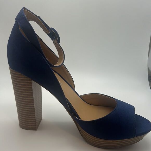 SUN + STONE Reeta Block-Heel Platform Sandals - Picture 8 of 9